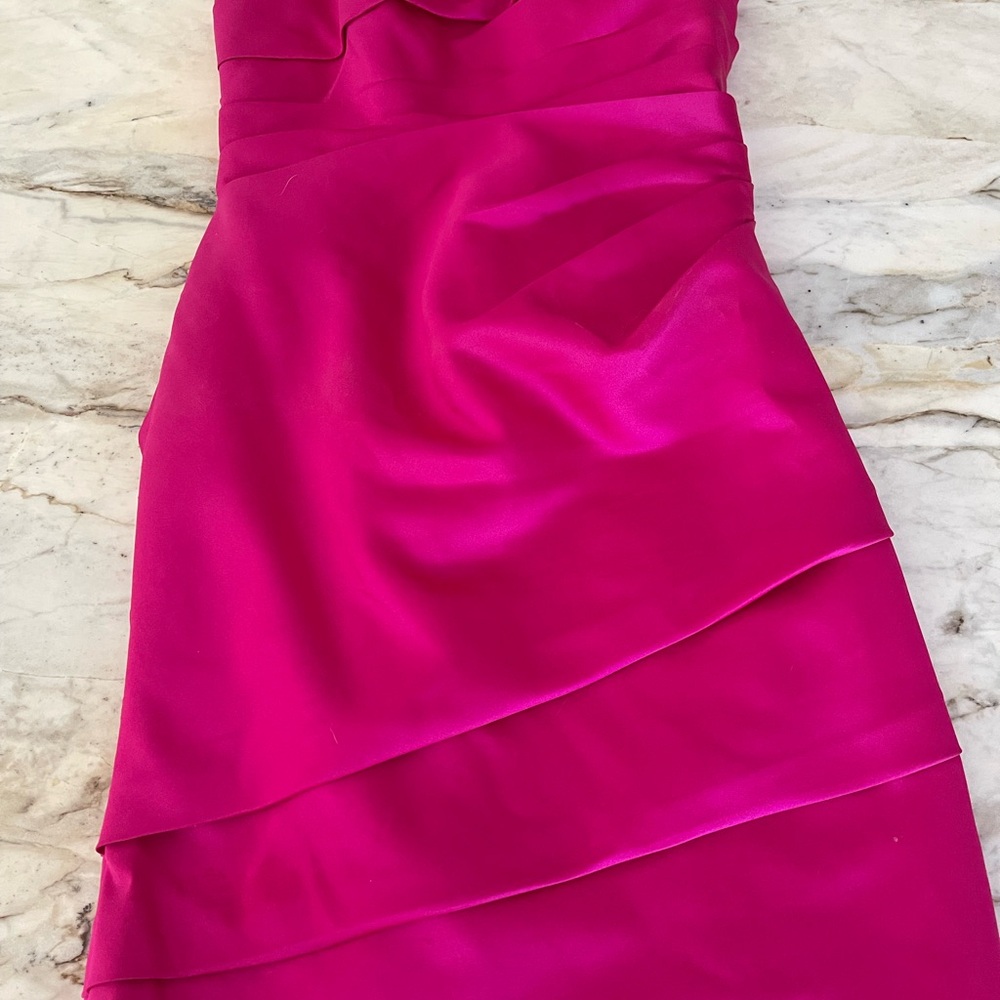 Elegant Fuchsia Dress